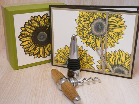 Bottle Stopper with Corkscrew Bundle
