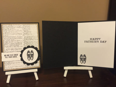 Father's Day Shoes Card