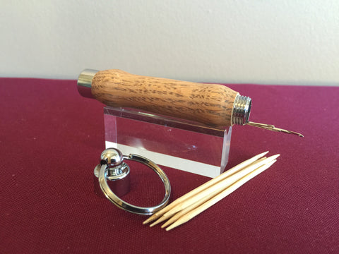 Toothpick/Needle Holder - Key Ring